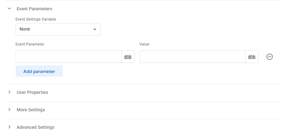 GTM Built-In Variables list with Page Path enabled alongside other available variables