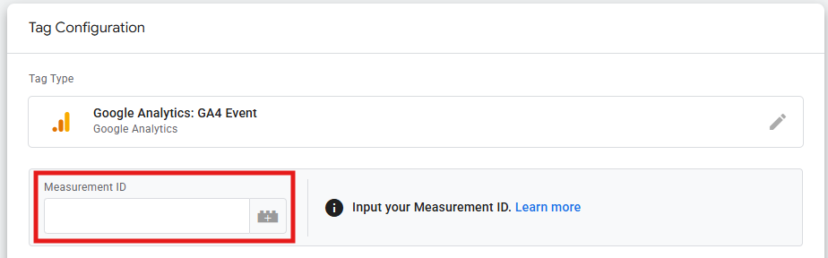 GA4 Data stream showing Measurement ID in Stream details